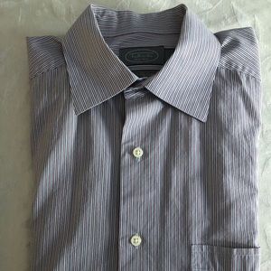 Talbots Mens striped dress shirt
